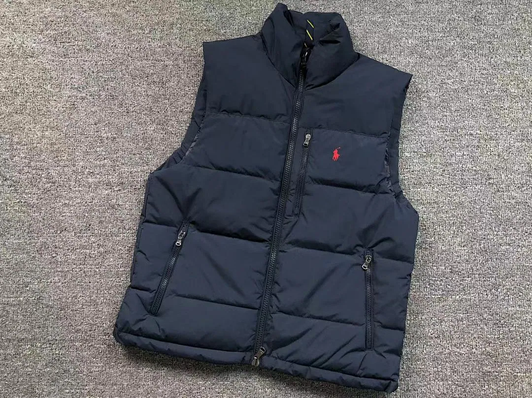 Ralph Lauren Black Quilted Down Vest