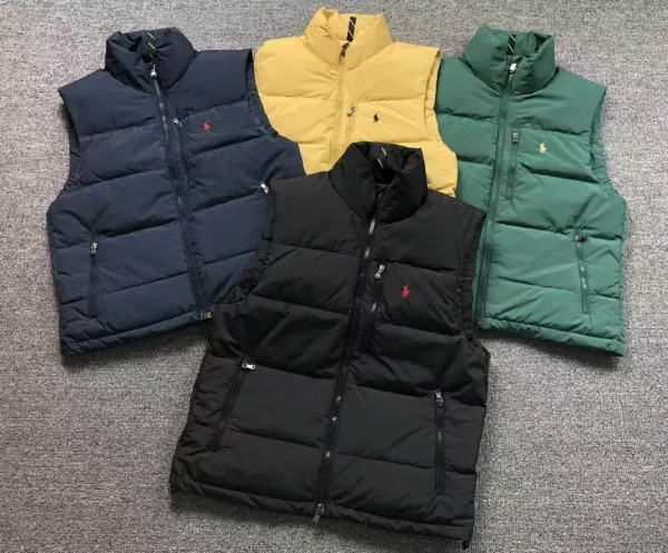 Ralph Lauren Black Quilted Down Vest - view 4