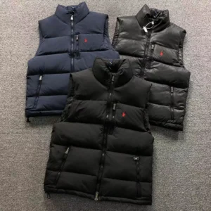 Ralph Lauren Navy Glossy Puffer