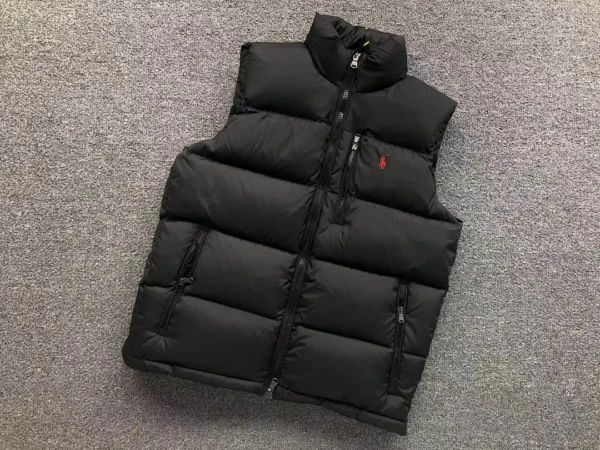 Ralph Lauren Black Glossy Packable Puffer B - view 2