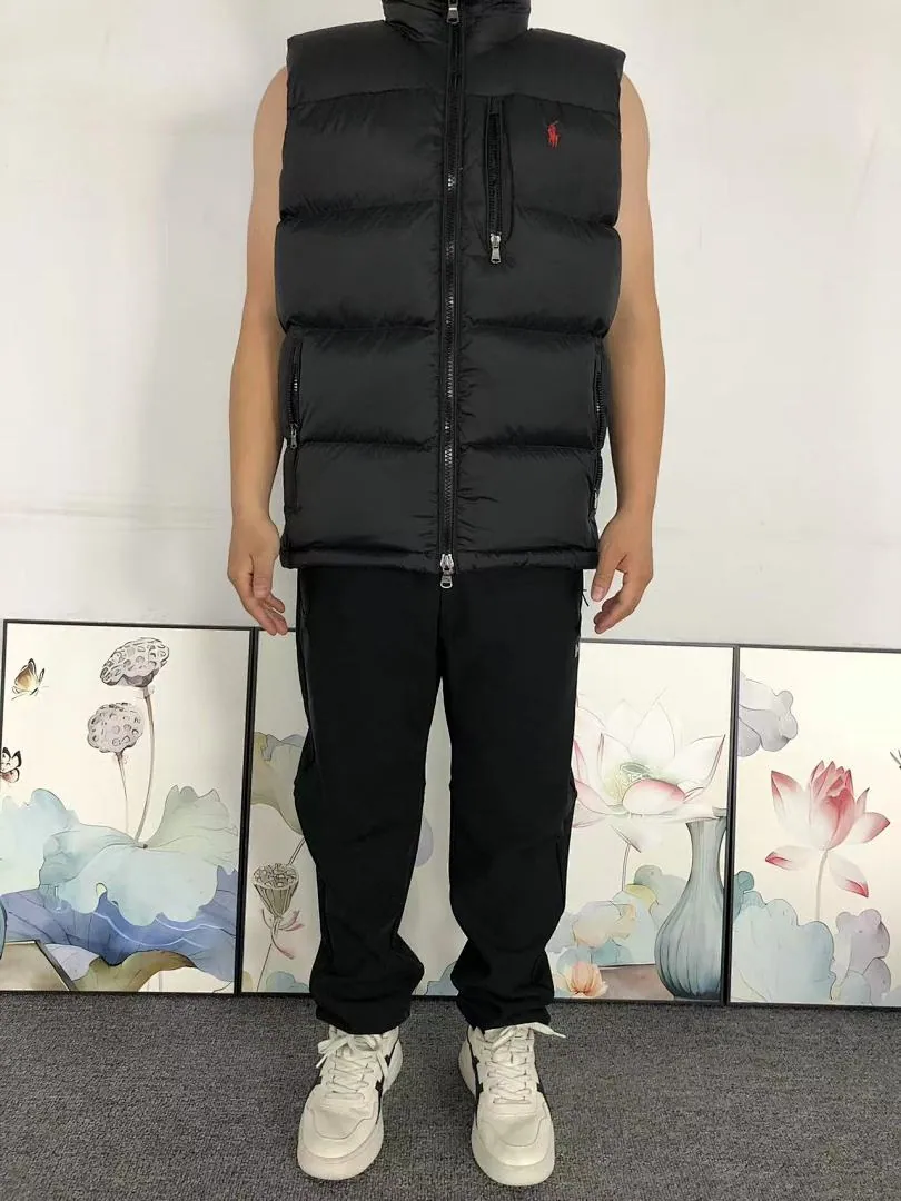 Ralph Lauren Black Glossy Packable Puffer B