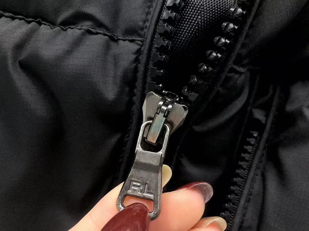 Ralph Lauren Black Glossy Packable Puffer B