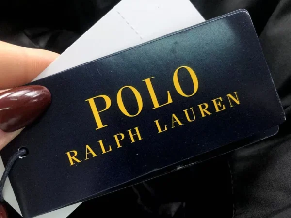 Ralph Lauren Black Glossy Packable Puffer B - view 9