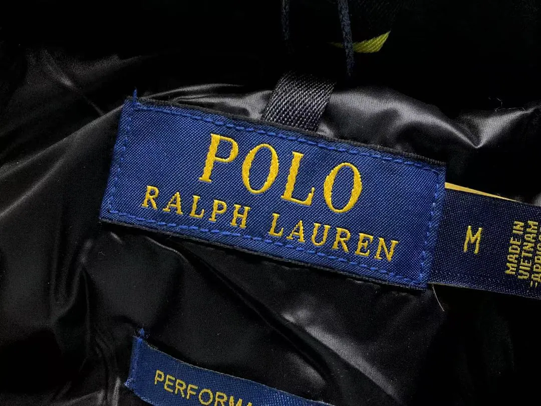 Ralph Lauren Black Glossy Packable Puffer B