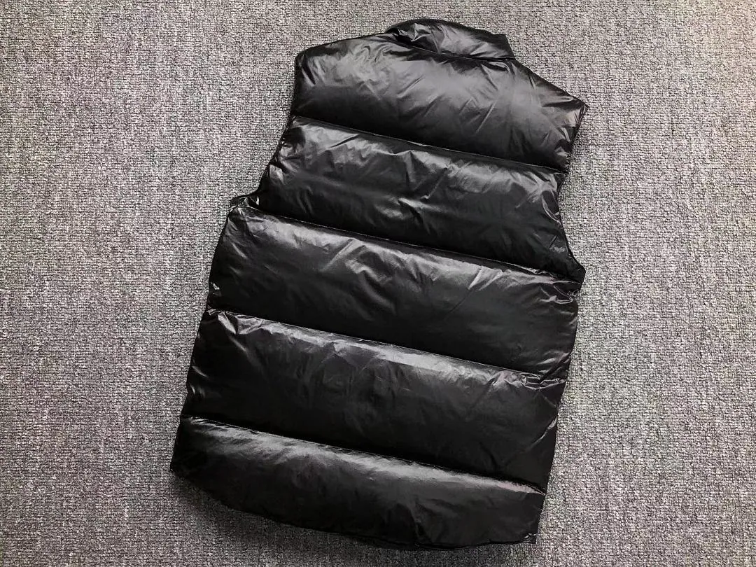 Canada Goose Black Glossy Down Vest E