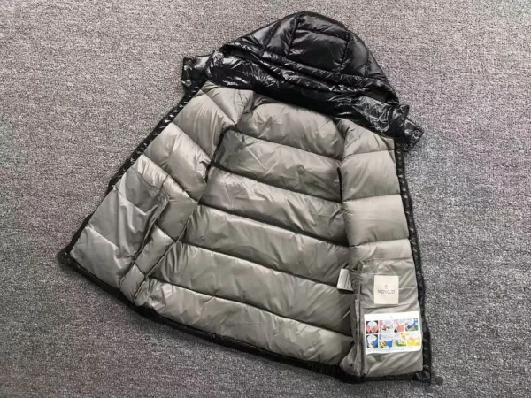 Moncler Black Packable Hood Down Vest - view 7