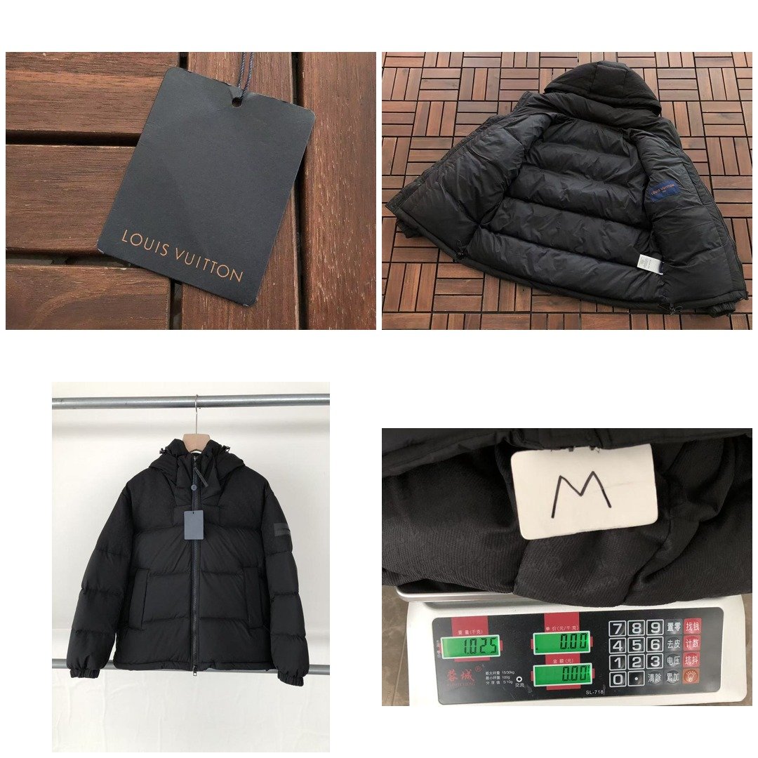 LV puffer jacket , Crofton Drawstring Hood Down Jacket - Image 9