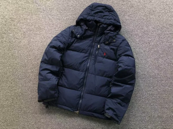 Ralph Lauren Navy Hooded Packable Puffer B - view 2