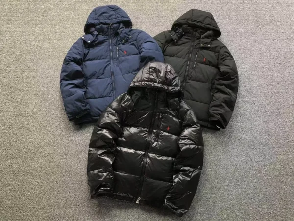 Ralph Lauren Navy Hooded Packable Puffer B - view 3