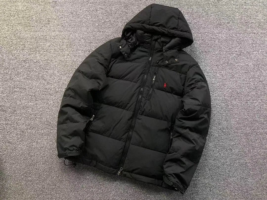 Ralph Lauren Navy Hooded Packable Puffer B