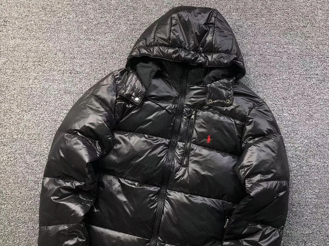 Ralph Lauren Navy Hooded Packable Puffer B