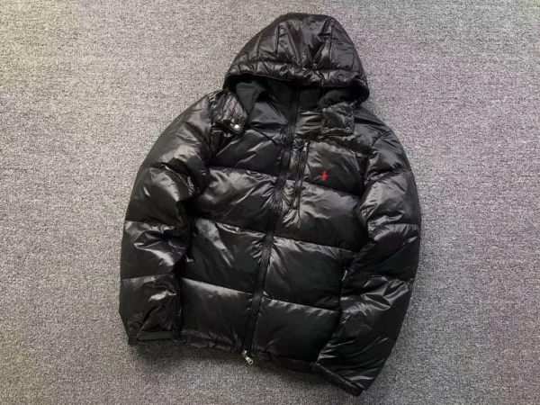 Ralph Lauren Navy Hooded Packable Puffer B - view 7