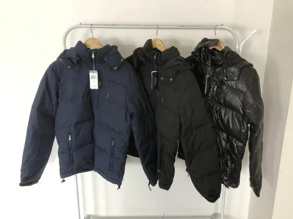 Ralph Lauren Navy Hooded Packable Puffer B - view 8