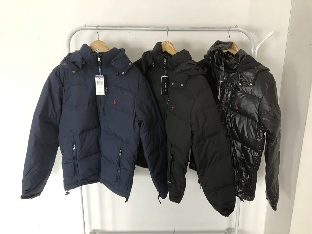 Ralph Lauren Navy Hooded Packable Puffer B