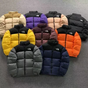 The North Face Tan Quilted Puffer Vest