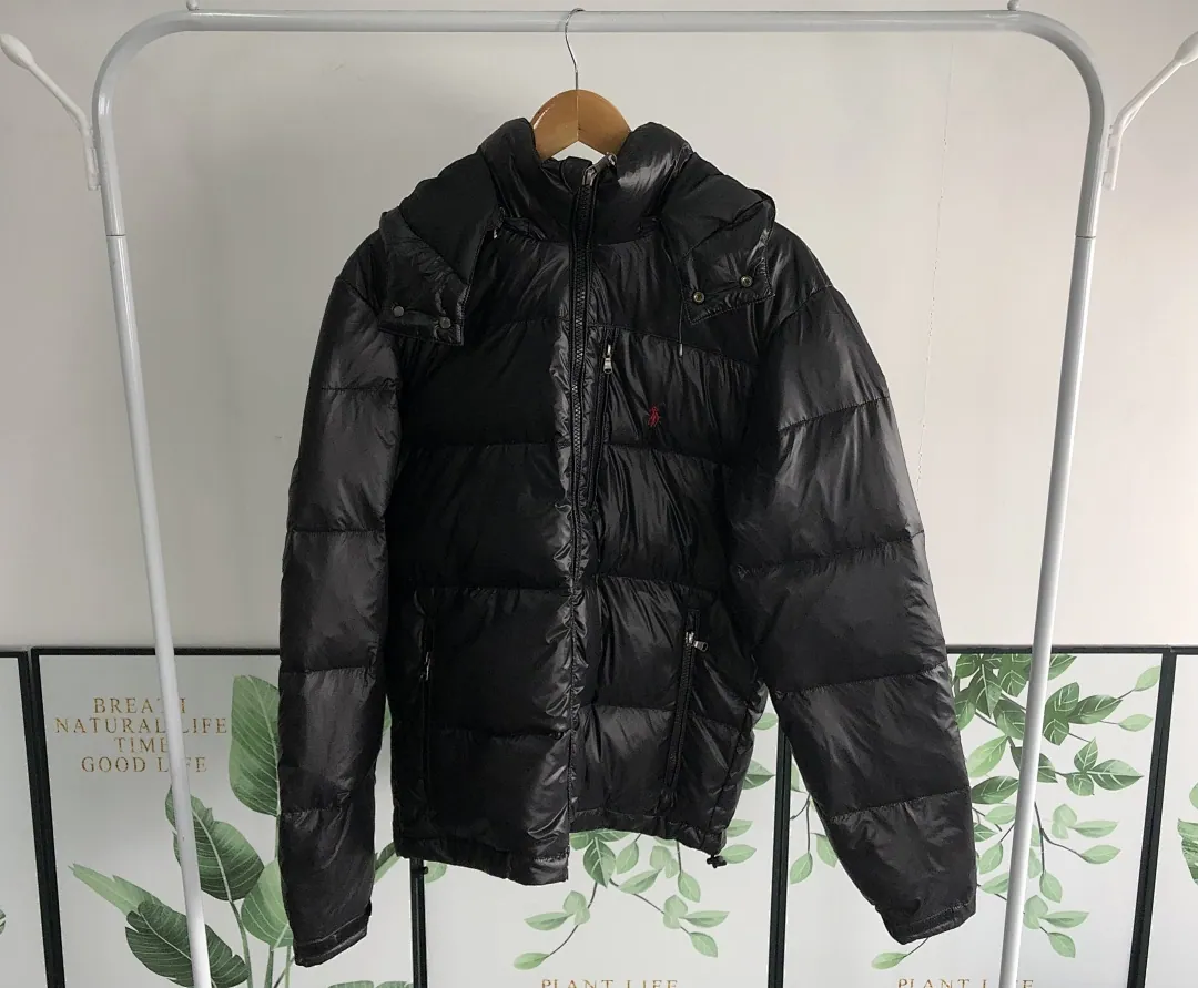 Ralph Lauren Black Packable Puffer