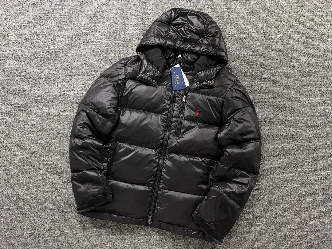 Ralph Lauren Black Packable Puffer