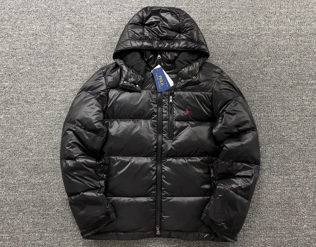 Ralph Lauren Black Packable Puffer