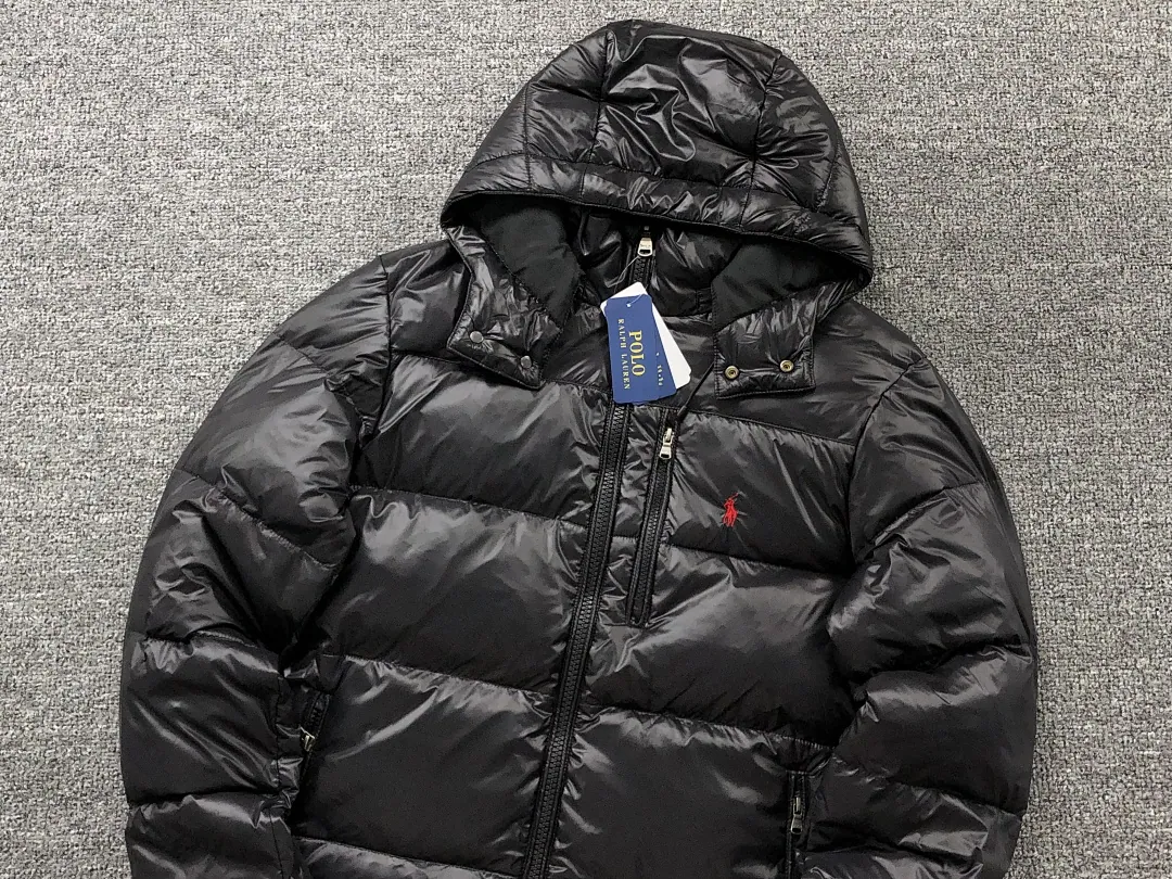 Ralph Lauren Black Packable Puffer
