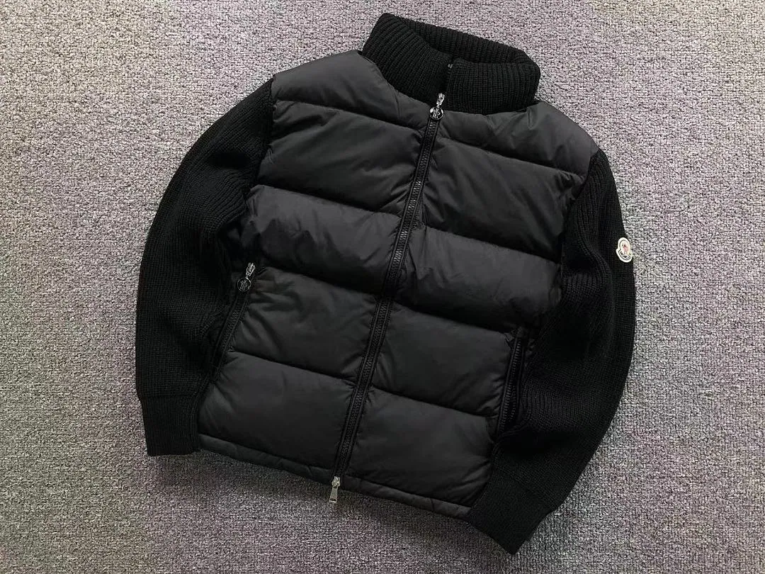 Moncler Black & White Packable Puffer