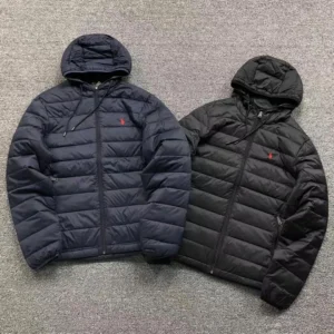 Ralph Lauren Navy Packable Puffer Jacket