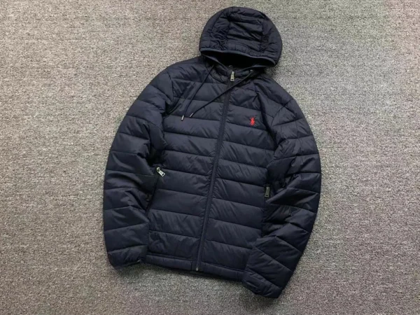 Ralph Lauren Navy Packable Puffer Jacket - view 7
