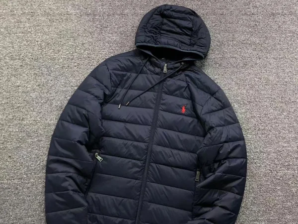 Ralph Lauren Navy Packable Puffer Jacket - view 9