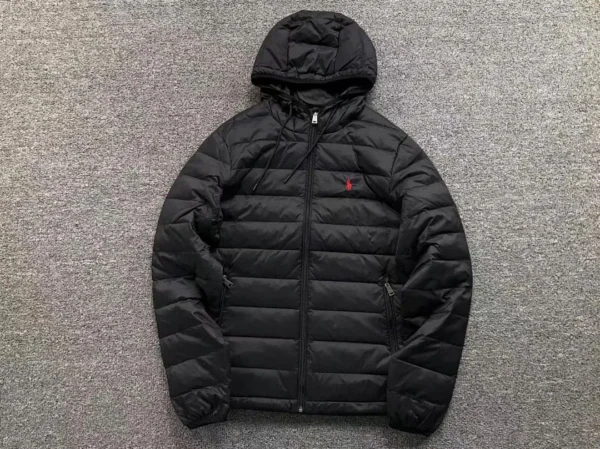 Ralph Lauren Navy Packable Puffer Jacket - view 10