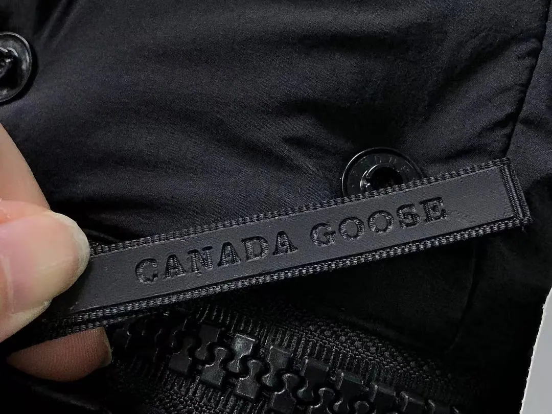 Canada Goose Black Glossy Parka