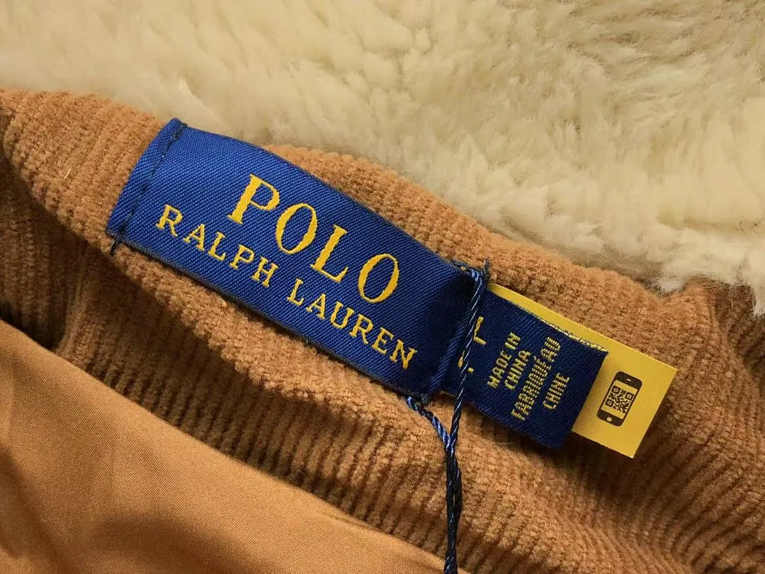 Ralph Lauren Tan Sherpa Collar Puffer