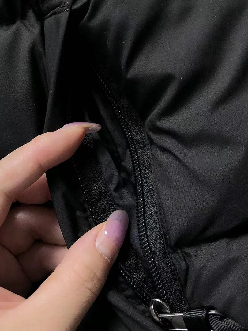 The North Face Black Longline Puffer C