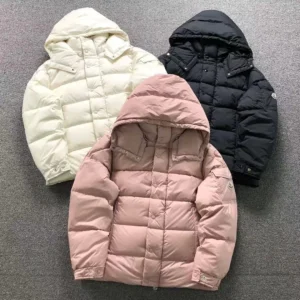 Moncler Black Glossy Puffer Jacket