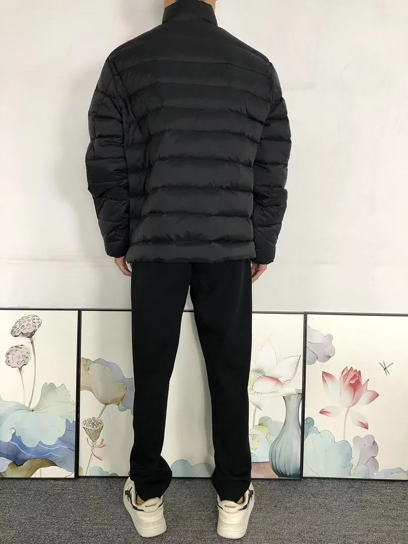 Ralph Lauren Black Glossy Packable Puffer