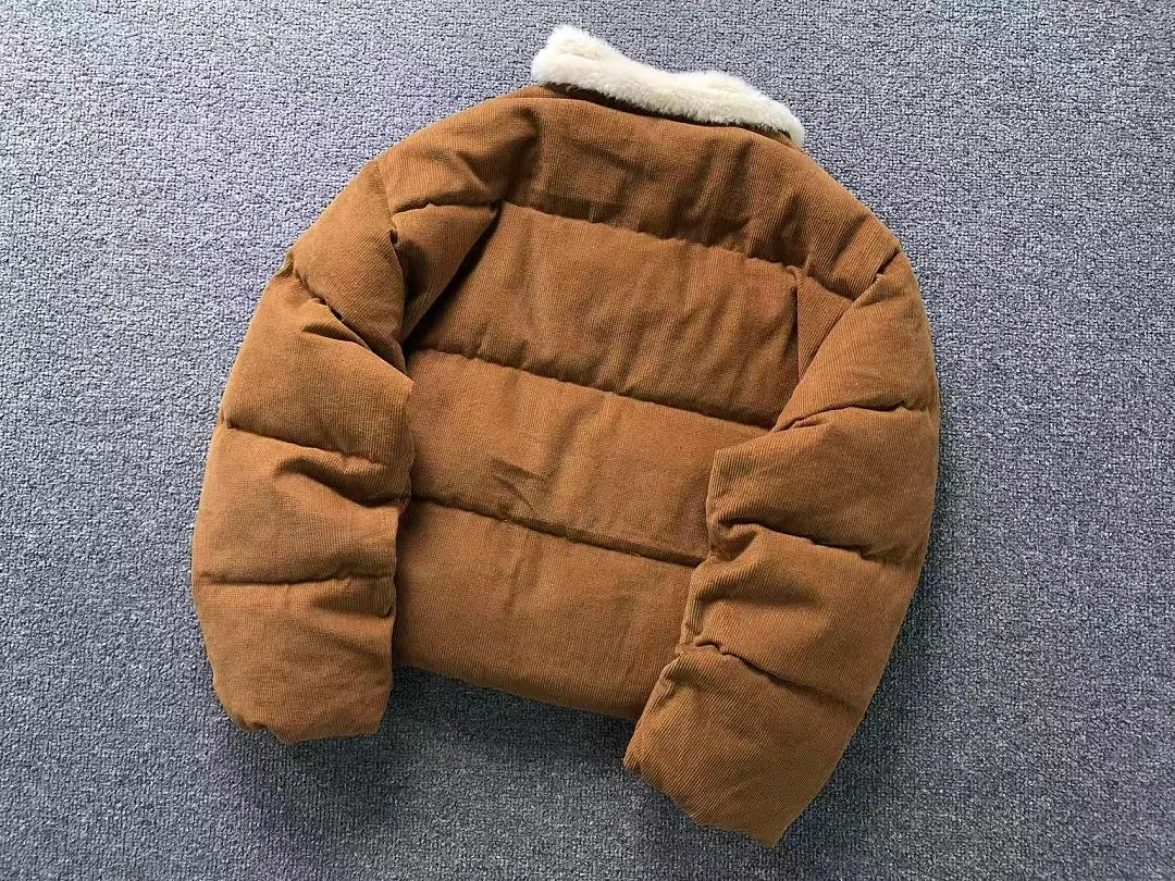 Ralph Lauren Tan Sherpa Corduroy Jacket