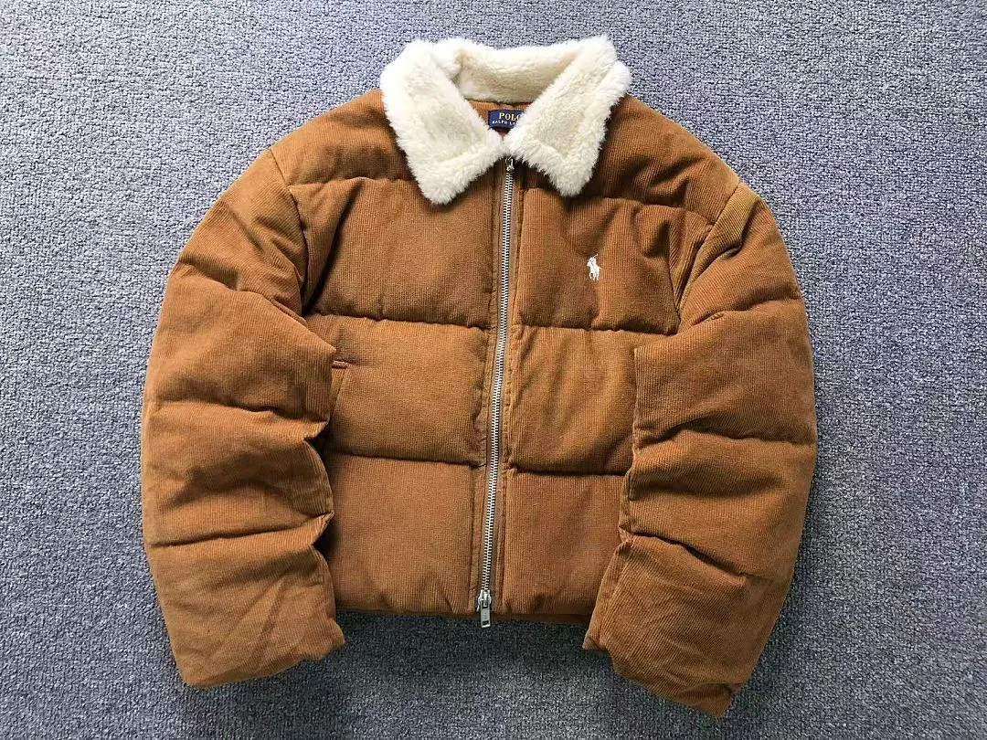 Ralph Lauren Tan Sherpa Corduroy Jacket