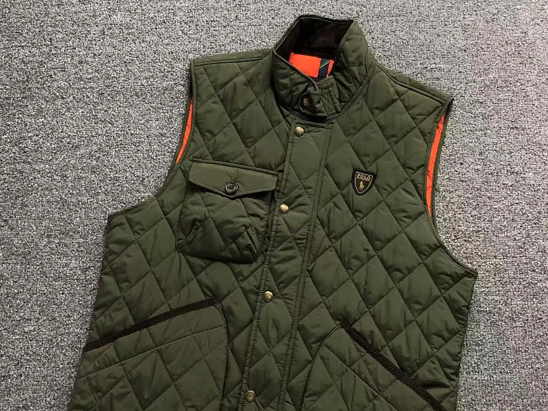 Ralph Lauren Black Matte Down Vest