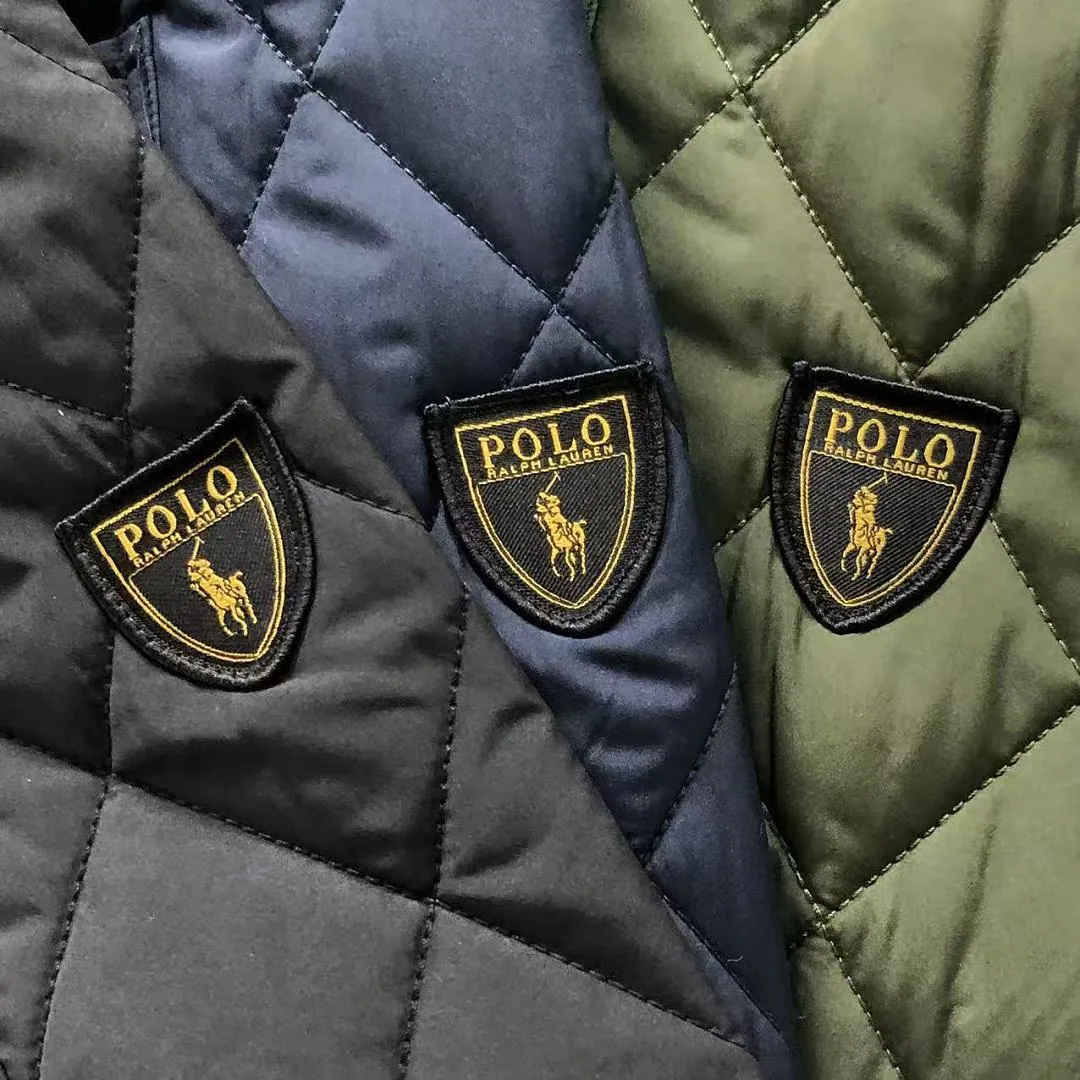 Ralph Lauren Black Matte Down Vest