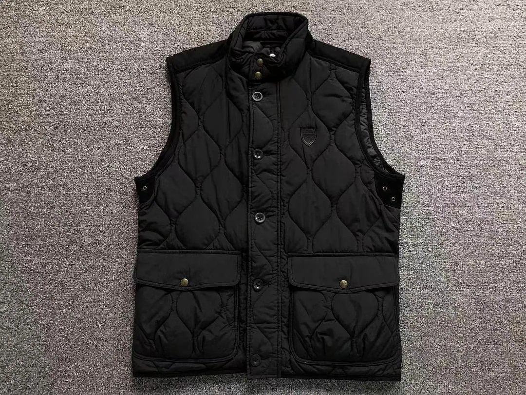 Ralph Lauren Black Quilted Down Vest B