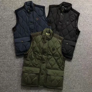 Ralph Lauren Black Quilted Down Vest B