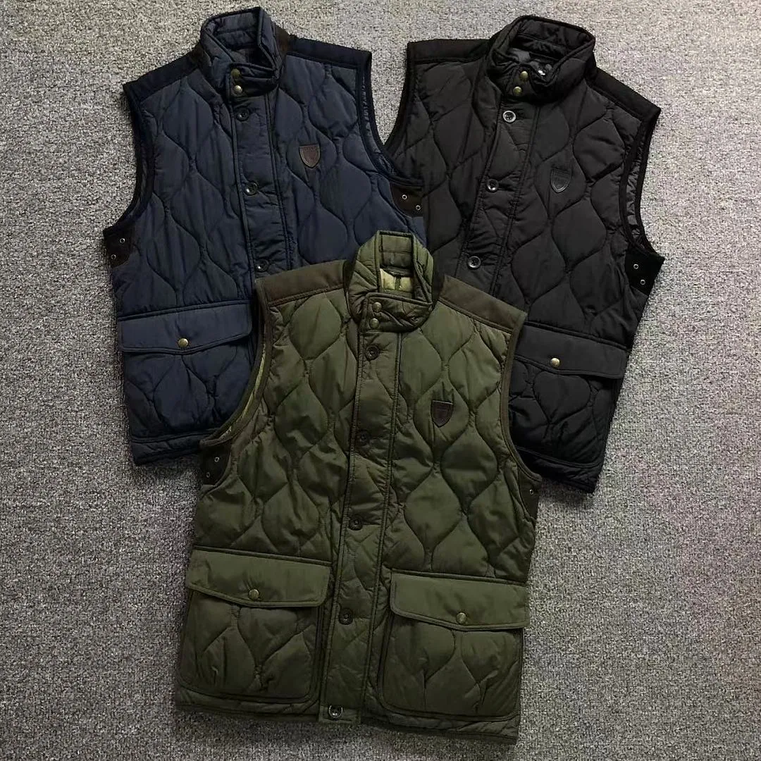 Ralph Lauren Black Quilted Down Vest B