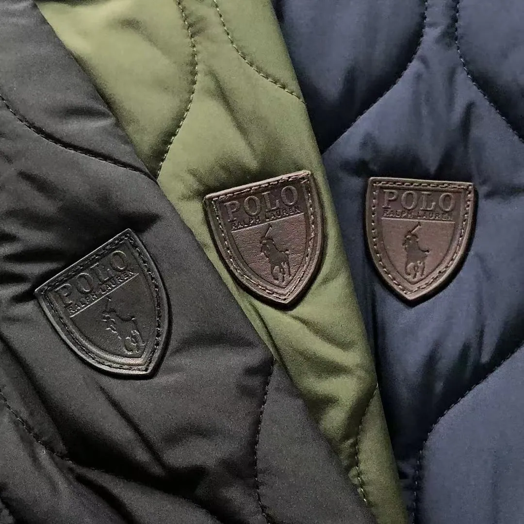 Ralph Lauren Black Quilted Down Vest B