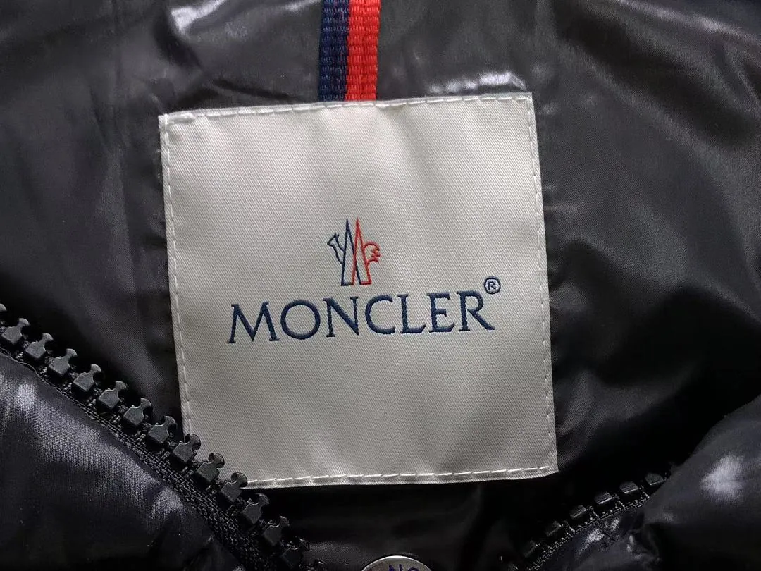 Moncler Grey Gunmetal Puffer Vest