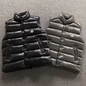 Moncler Grey Gunmetal Puffer Vest