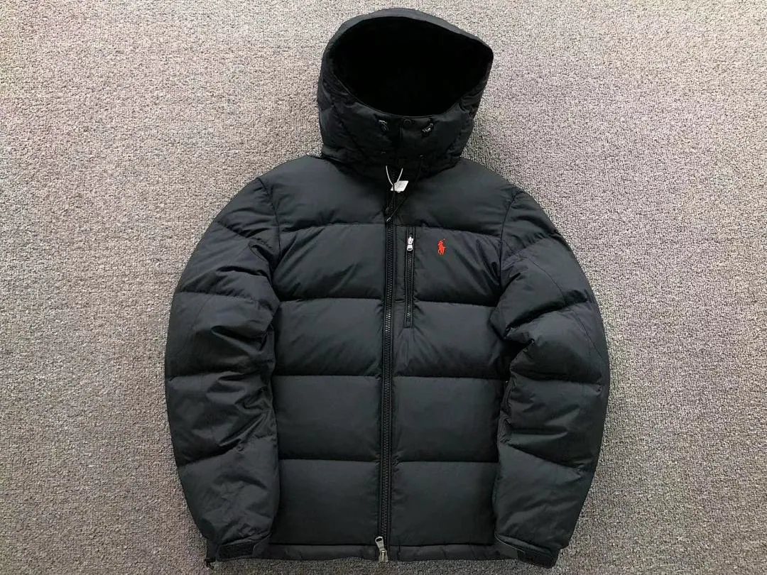 Ralph Lauren Black Packable Down Jacket