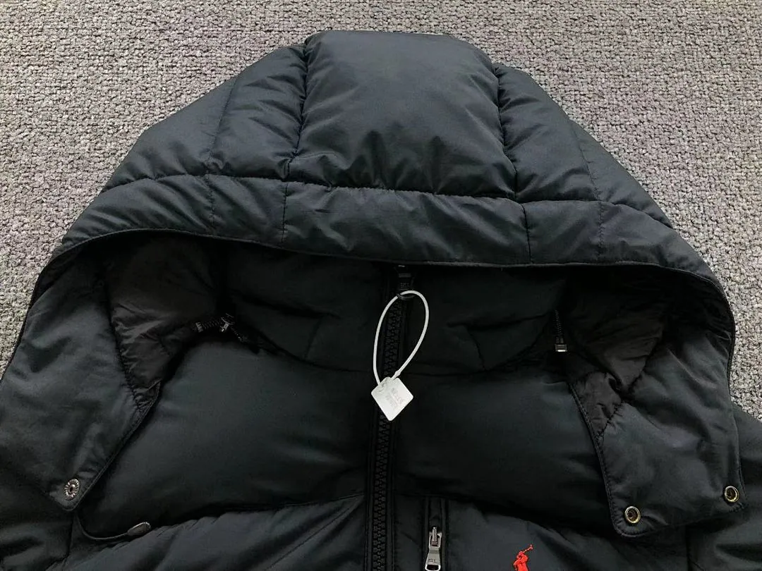 Ralph Lauren Black Packable Down Jacket