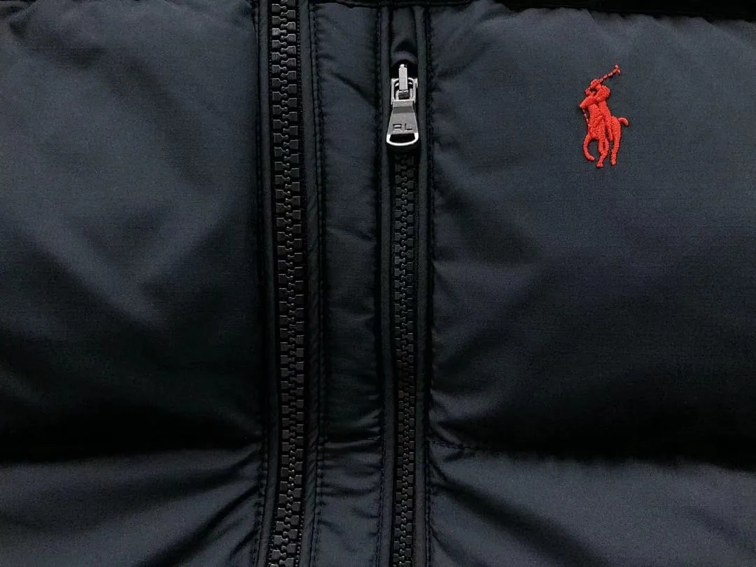 Ralph Lauren Black Packable Down Jacket