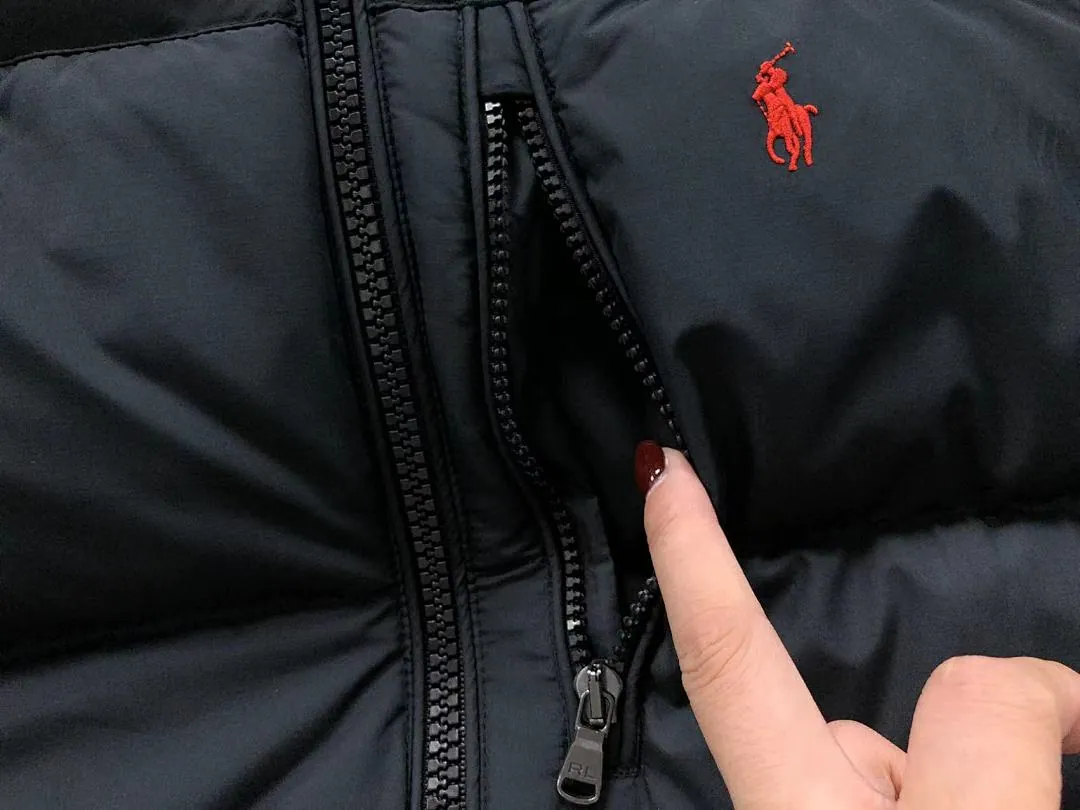 Ralph Lauren Black Packable Down Jacket
