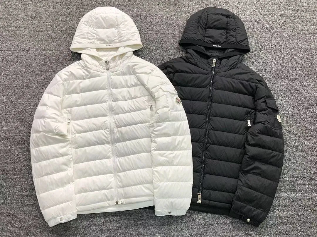 Moncler Black Longline Down Parka