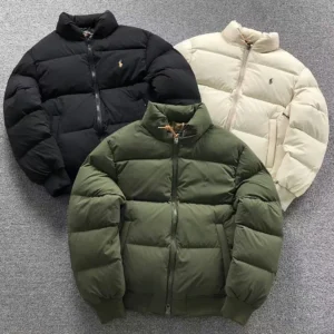 Ralph Lauren Cream White Puffer Jacket
