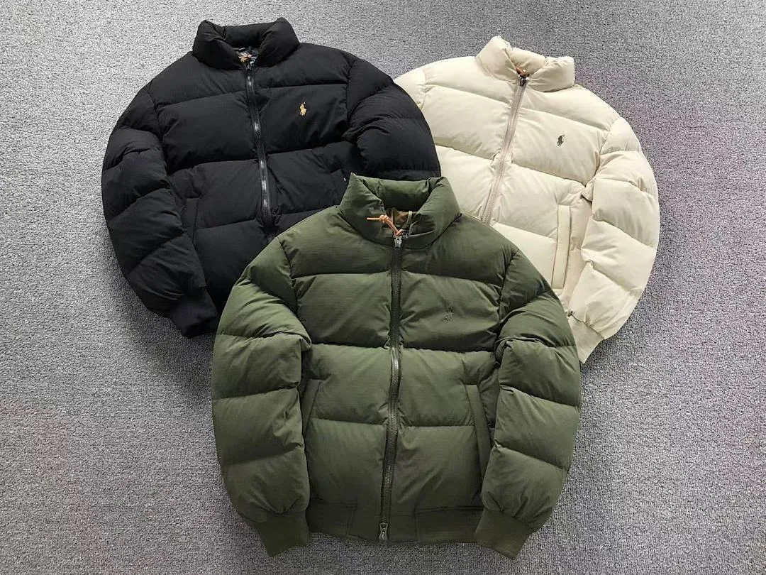 Ralph Lauren Cream White Puffer Jacket